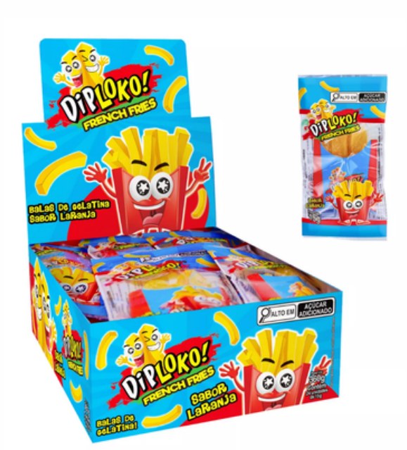 DIPLOKO FRENCH FRIES 15G C/24 UN