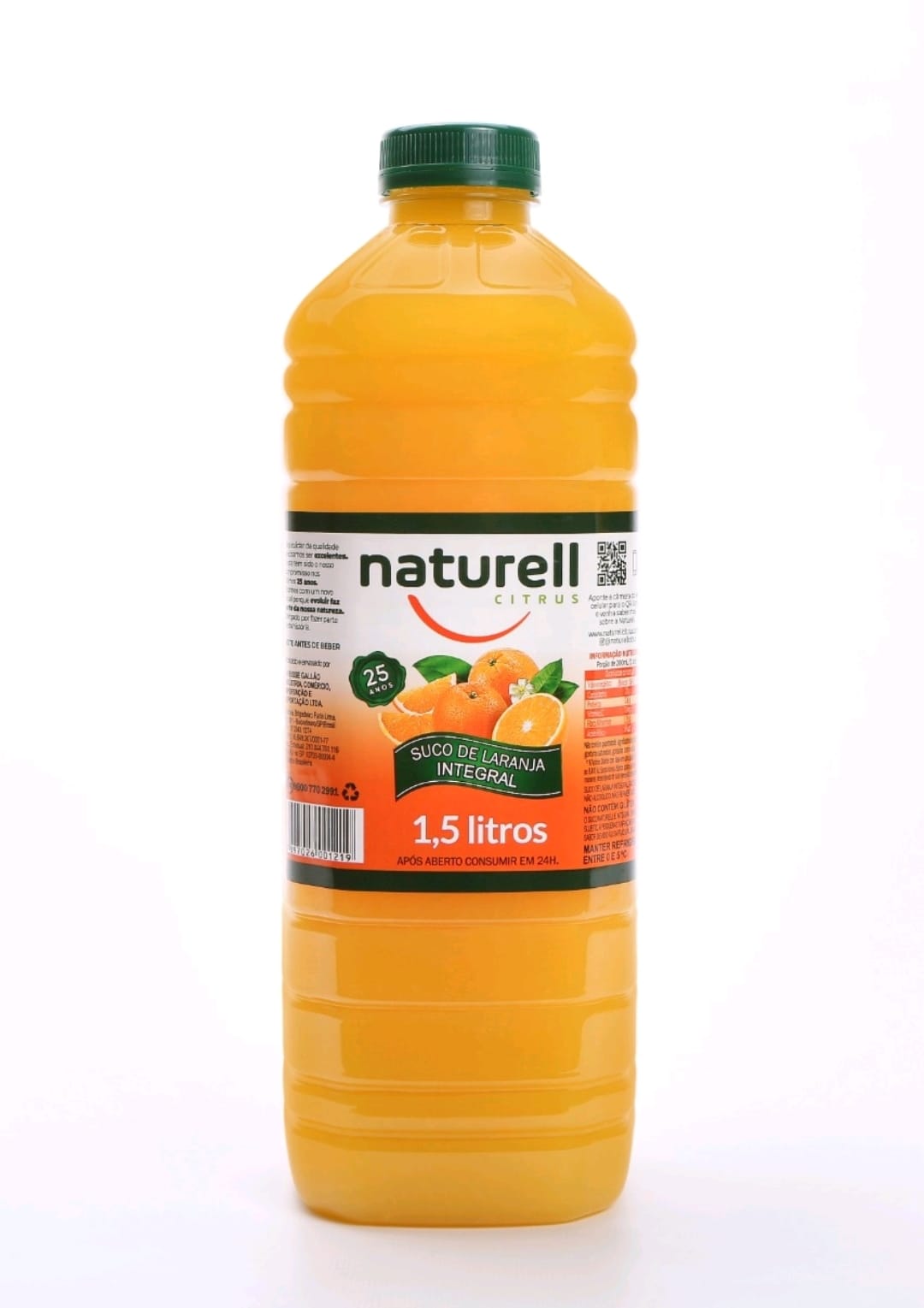 LARANJA - 1,5 L NATURELLCITRUS