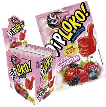 DIPLOKO FRUTAS VERMELHAS 11G C/15